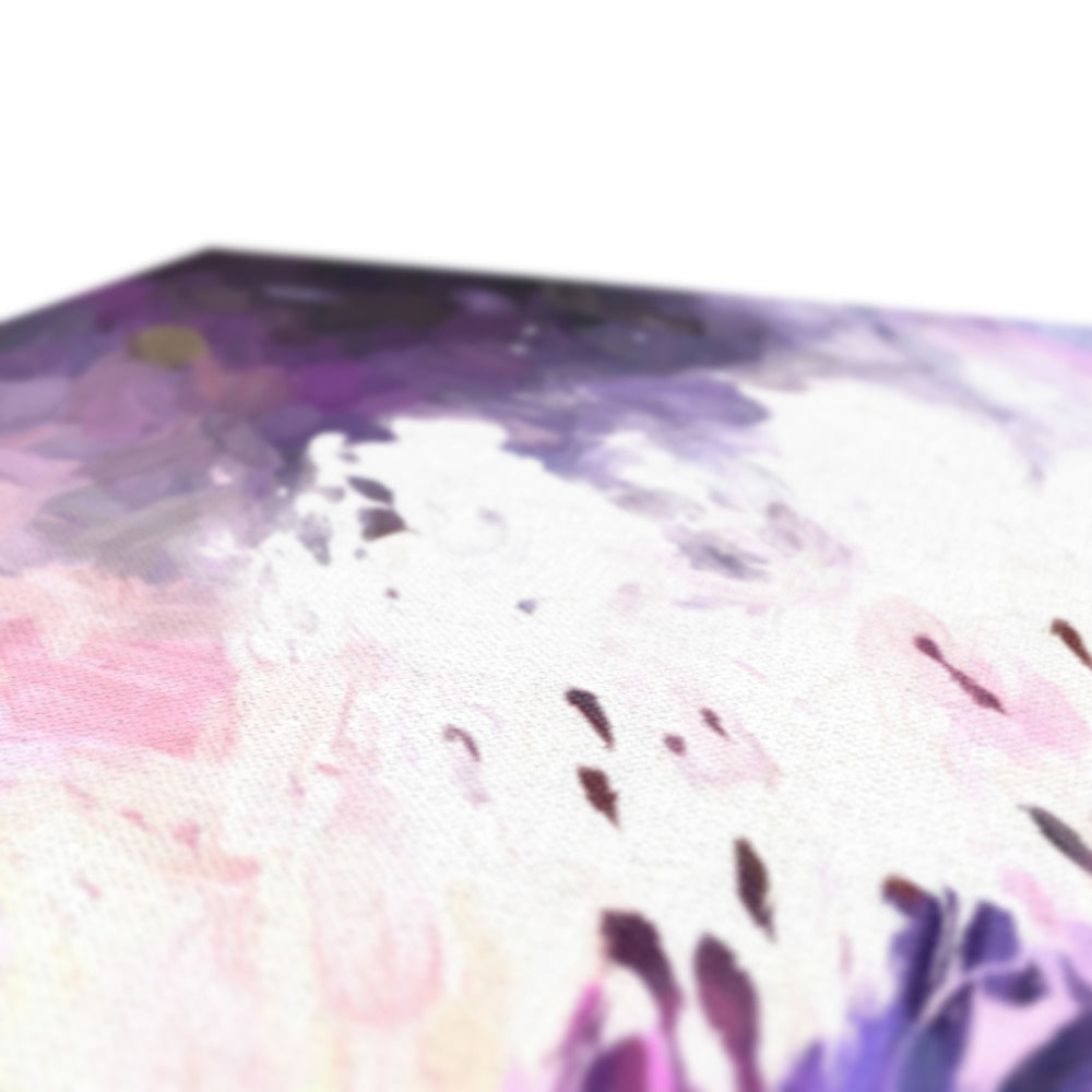 A Dance of Colours: Blooming Beauty Canvas