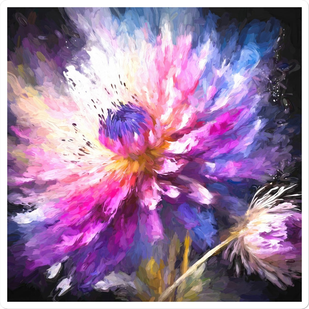 A Dance of Colours: Blooming Beauty Sticker