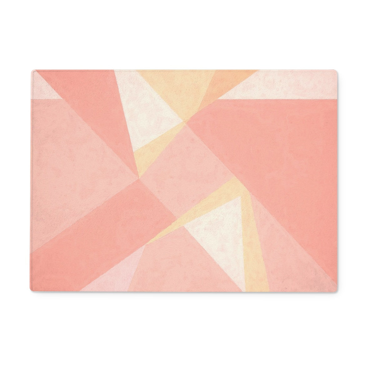 Rose Quartz Reverie Glass Chopping Board