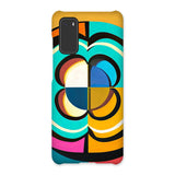 Mesmerising Dimensions: Dive into a World of Vibrant Abstraction Snap Phone Case
