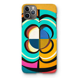 Mesmerising Dimensions: Dive into a World of Vibrant Abstraction Snap Phone Case