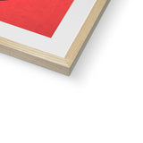 Mesmerising Dimensions: Dive into a World of Vibrant Abstraction Framed & Mounted Print