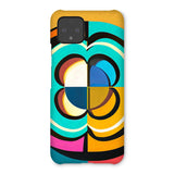 Mesmerising Dimensions: Dive into a World of Vibrant Abstraction Snap Phone Case