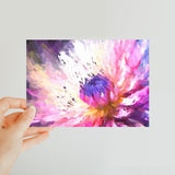 A Dance of Colours: Blooming Beauty Classic Postcard