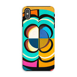 Mesmerising Dimensions: Dive into a World of Vibrant Abstraction Tough Phone Case