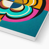 Mesmerising Dimensions: Dive into a World of Vibrant Abstraction Eco Canvas