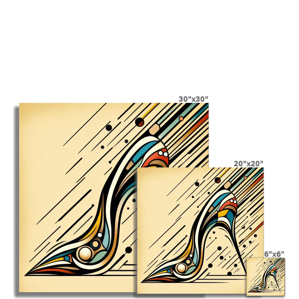 High Heel Havoc: A Moment Frozen in Time Fine Art Print