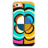 Mesmerising Dimensions: Dive into a World of Vibrant Abstraction Snap Phone Case