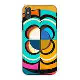 Mesmerising Dimensions: Dive into a World of Vibrant Abstraction Tough Phone Case