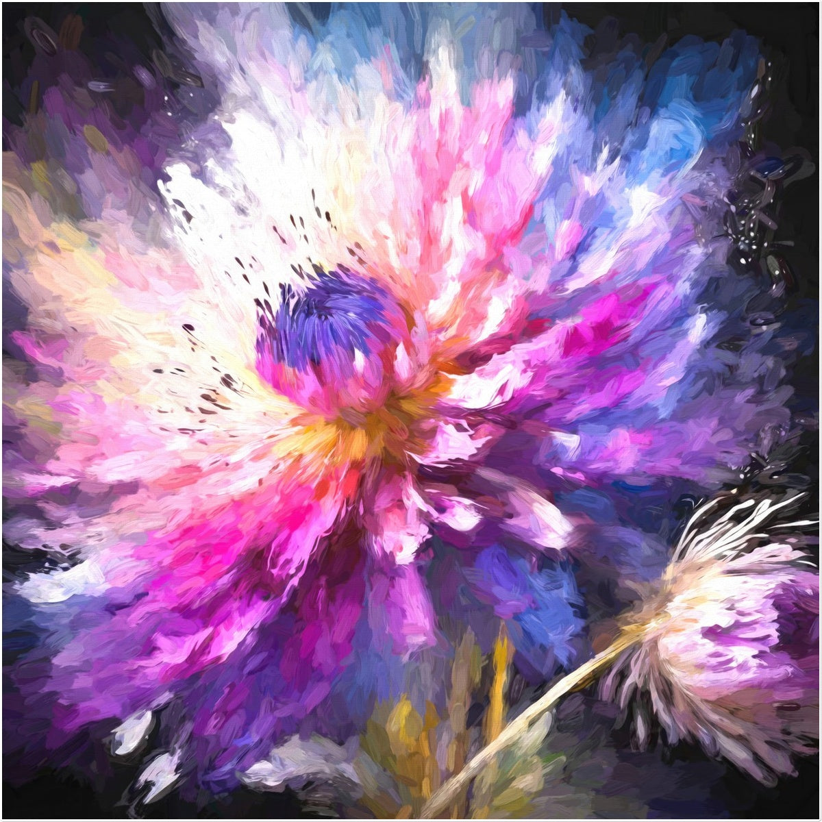 A Dance of Colours: Blooming Beauty Temporary Tattoo