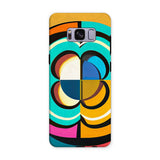 Mesmerising Dimensions: Dive into a World of Vibrant Abstraction Tough Phone Case
