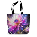 A Dance of Colours: Blooming Beauty Canvas Tote Bag