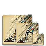High Heel Havoc: A Moment Frozen in Time Canvas