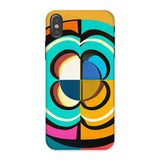 Mesmerising Dimensions: Dive into a World of Vibrant Abstraction Tough Phone Case