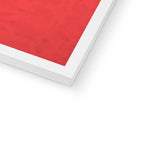 Mesmerising Dimensions: Dive into a World of Vibrant Abstraction Budget Framed Poster
