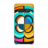 Mesmerising Dimensions: Dive into a World of Vibrant Abstraction Snap Phone Case