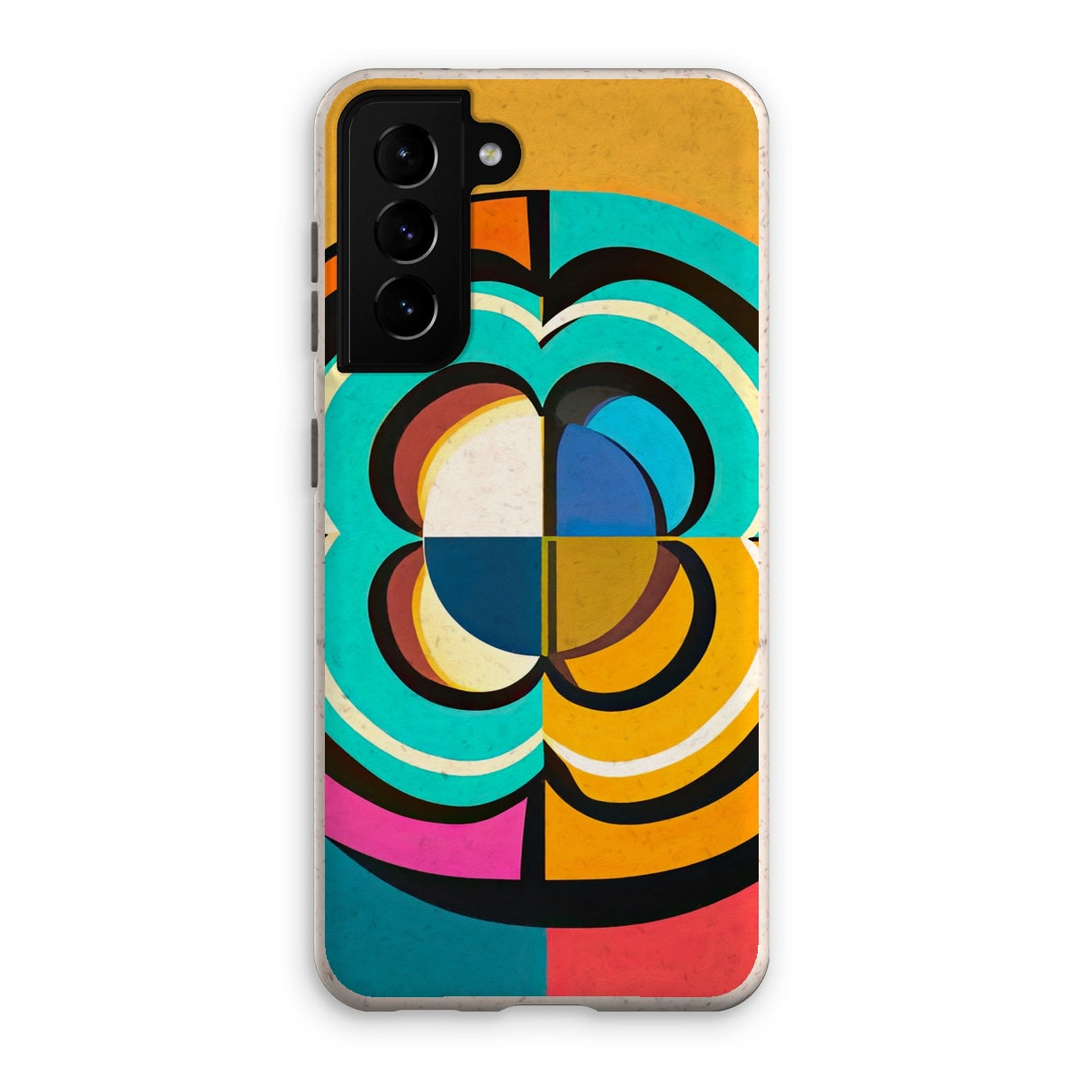 Mesmerising Dimensions: Dive into a World of Vibrant Abstraction Eco Phone Case